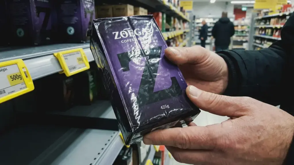 Zoégas káva drasticky zmenšuje velikost balení v švédských obchodech po krizi s kávovými zrny.